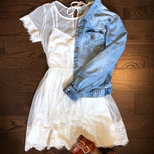 White Lace Dress